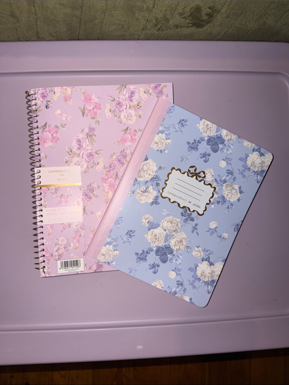 Yoobi X Loveshackfancy Notebooks